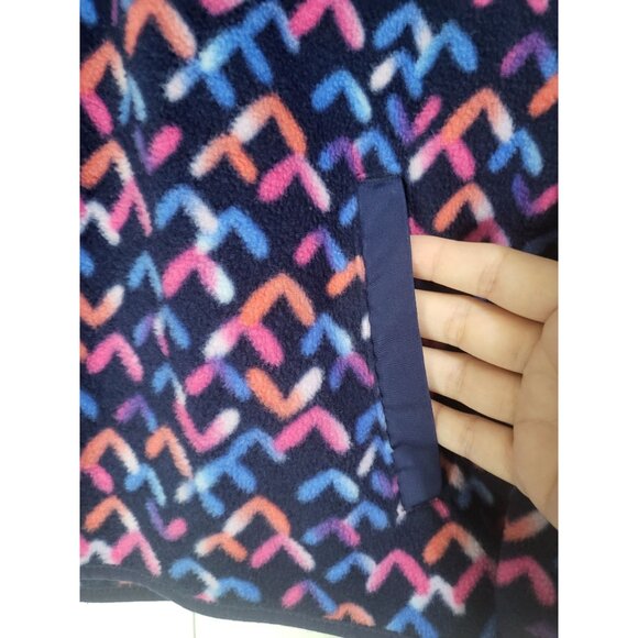 Eddie Bauer Youth Girls Quest Fleece 1/4 Zip Pullover Medium 10/12 Mock Neck - Picture 6 of 11